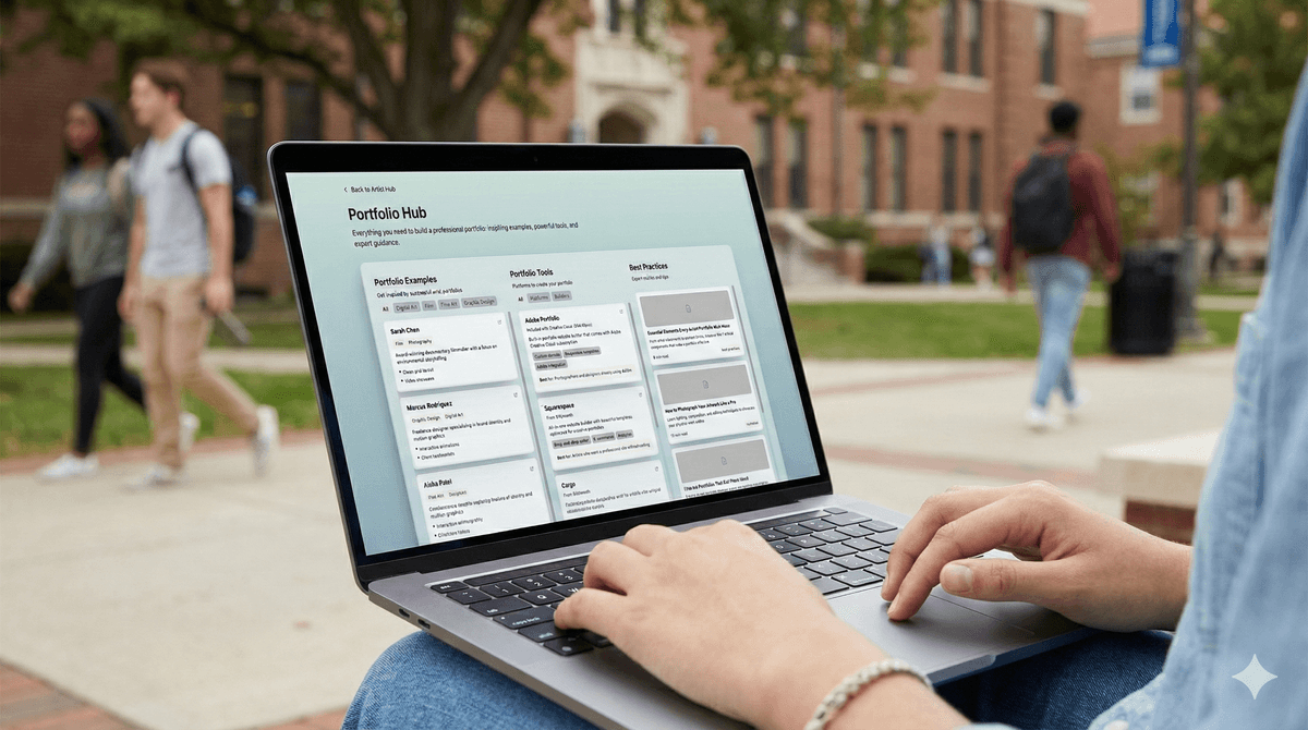 Emerging artist illustration